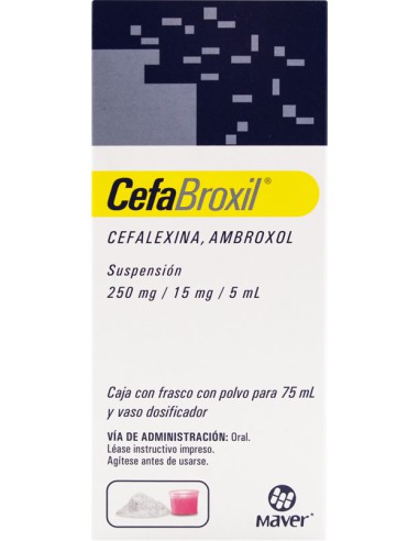 Cefabroxil Susp. 250mg Fco 75mL