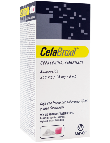 Cefabroxil Susp. 250mg Fco 75mL