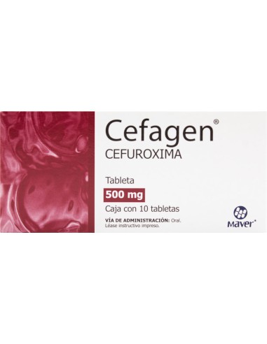 Cefagen Tabs 500mg C/10