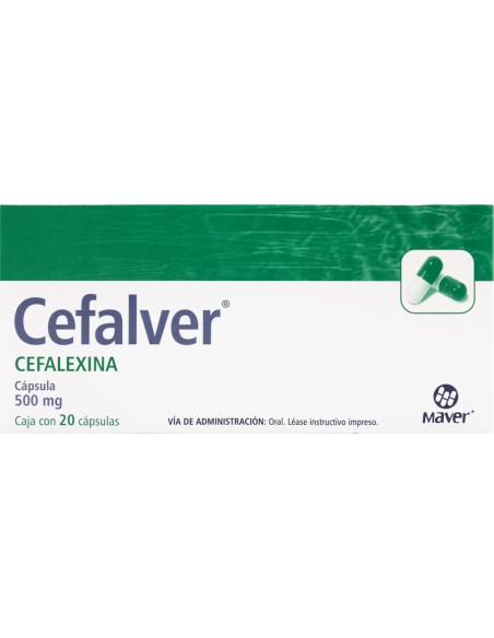 Cefalver Caps. 500mg C/20