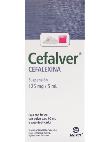 Cefalver Susp. 125mg Fco 90mL