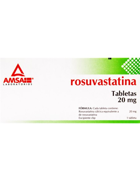 Rosuvastatina Tabs. 20mg C/30 (Amsa)