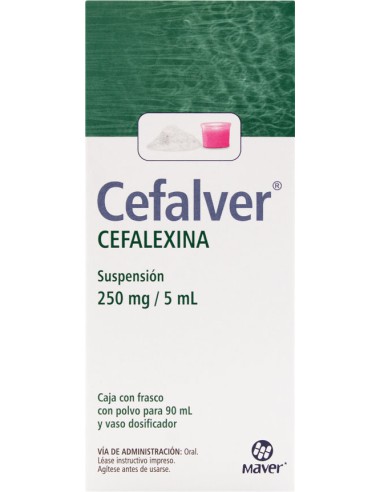Cefalver Susp. 250mg Fco 90mL
