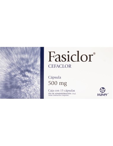 Fasiclor Caps. 500mg C/15
