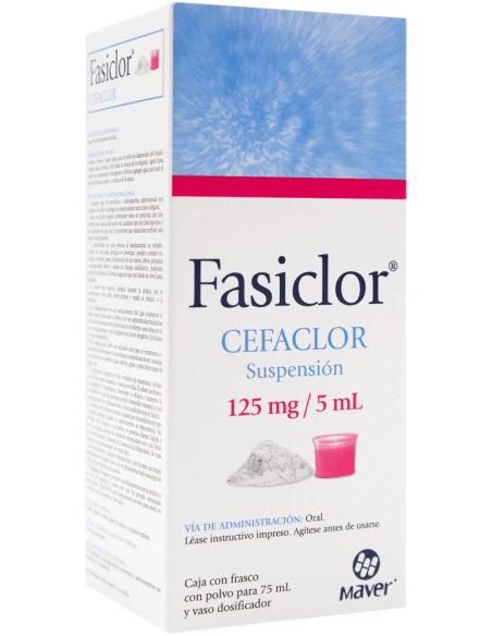 Fasiclor Susp. 125mg Fco 75mL