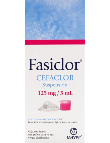 Fasiclor Susp. 125mg Fco 75mL