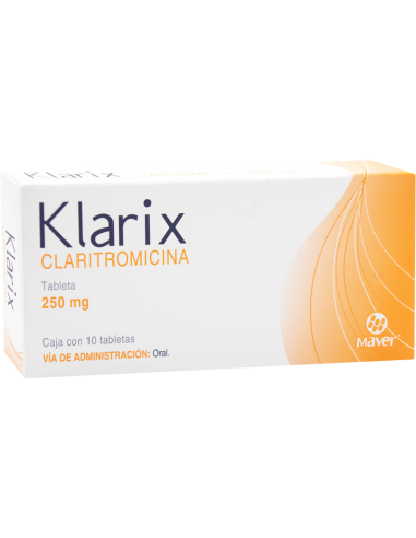 Klarix Tabs 250mg C/10