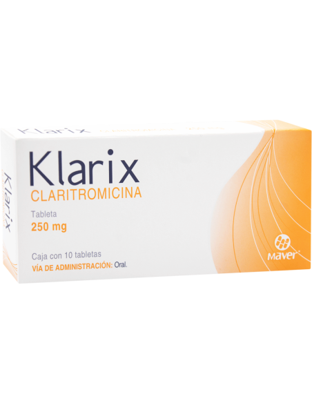 Klarix Tabs 250mg C/10