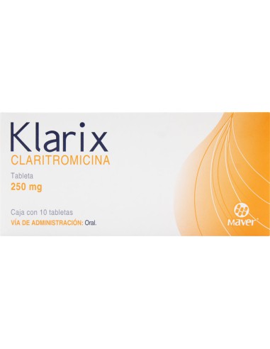 Klarix Tabs 250mg C/10