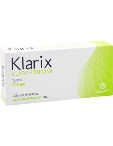 Klarix Tabs 500mg C/10