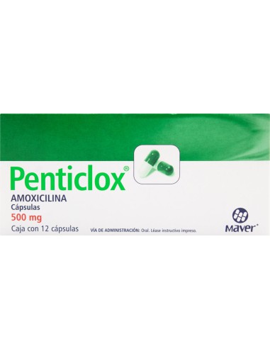 Penticlox Caps 500mg C/12