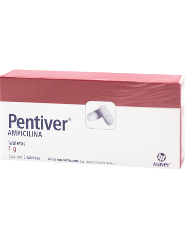 Pentiver Tabs 1g C/8