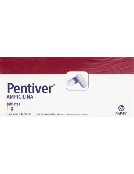 Pentiver Tabs 1g C/8