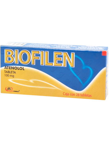 Biofilen Tabs 100 mg C/28