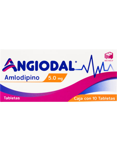 Angiodal Tabs. 5 mg C/10