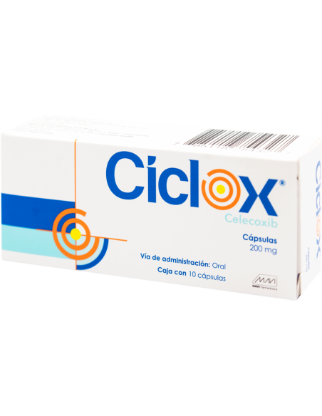 Ciclox Caps 200mg C/10