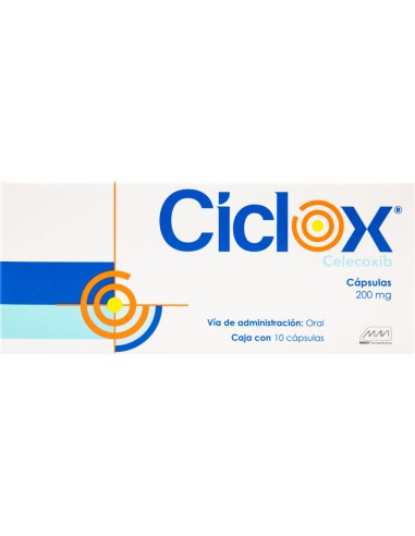 Ciclox Caps 200mg C/10