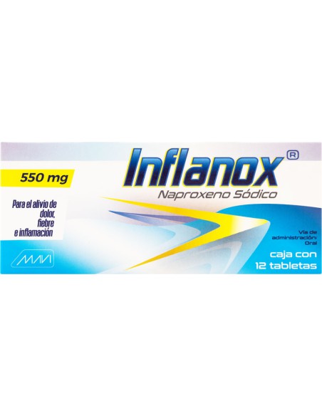 Inflanox Tabs 550mg C/12