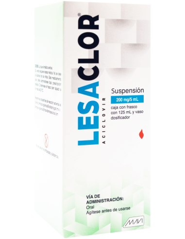 Lesaclor Susp. 200mg Fco 125mL