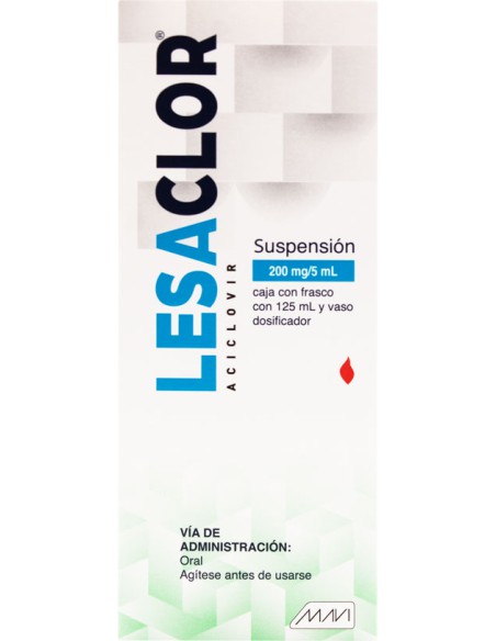 Lesaclor Susp. 200mg Fco 125mL