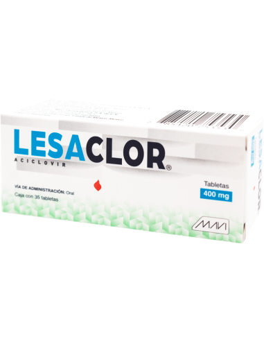 Lesaclor Tabs 400mg C/35