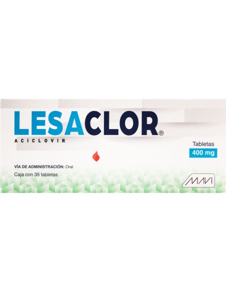 Lesaclor Tabs 400mg C/35