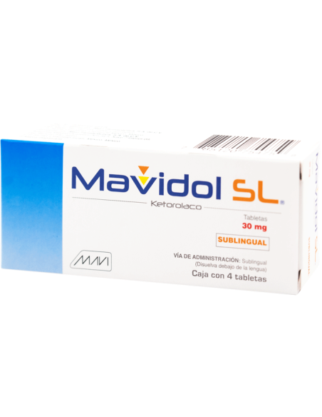 Mavidol Sl Tabs 30mg C/4