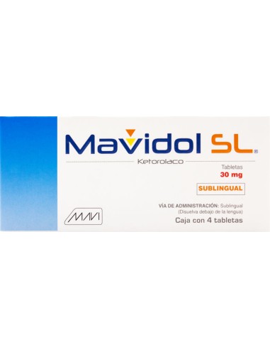 Mavidol Sl Tabs 30mg C/4