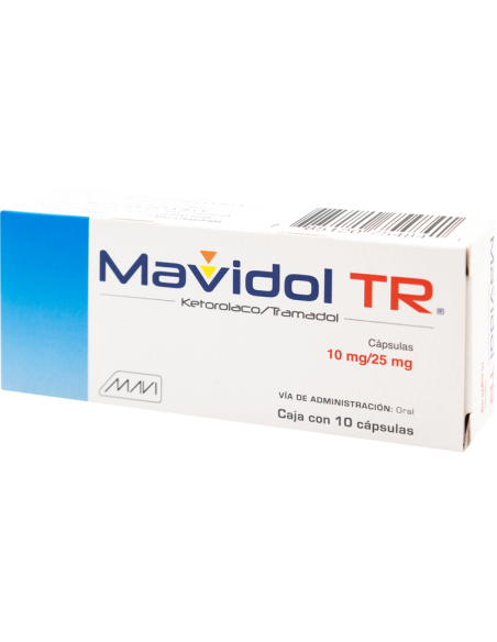 Mavidol TR Tabs 10mg/ 25mg C/10