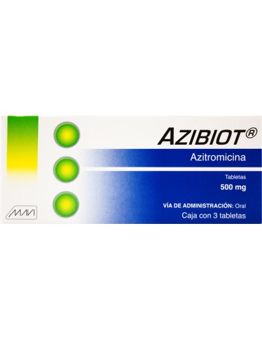 Azibiot Tabs 500mg C/3