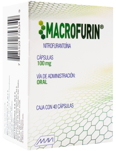 Macrofurin Caps 100mg C/40
