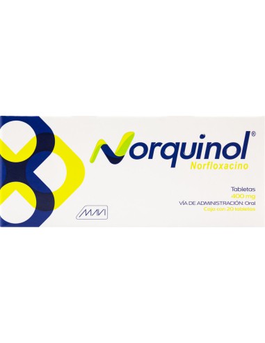 Norquinol Tabs 400mg C/20