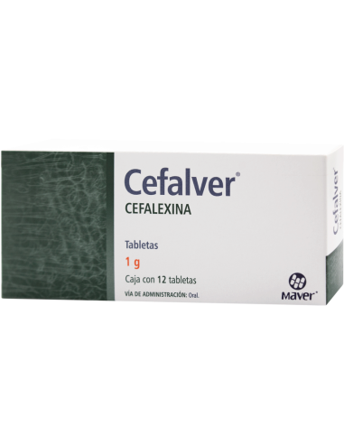 Cefalver Tabs 1g C/12