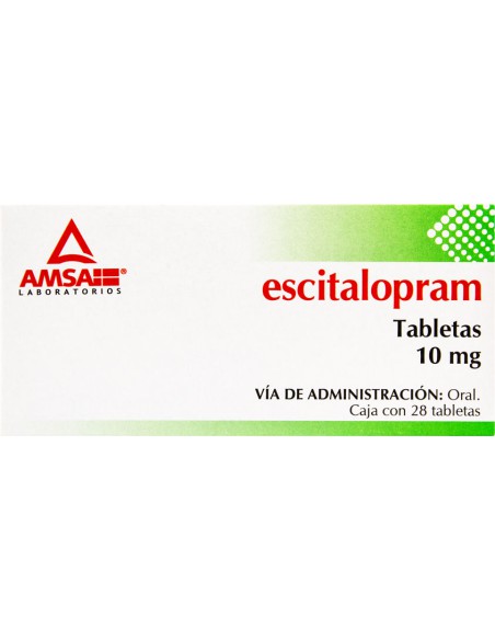 Escitalopram Tabs 10mg C/28 (Amsa)