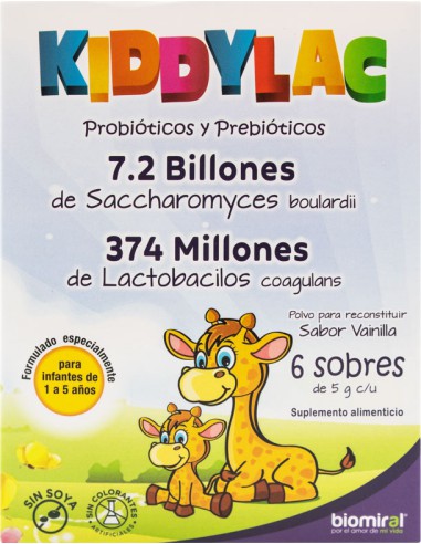 Kiddylac Sobres C/6