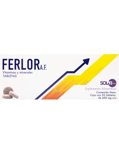 Ferlor A.F Tabs 600mg C/30