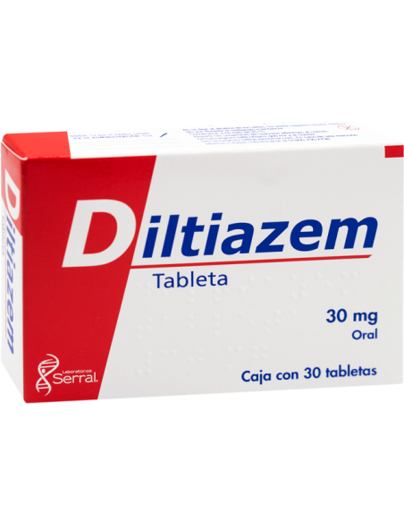 Diltiazem Tabs 30mg C/30 (Serral)