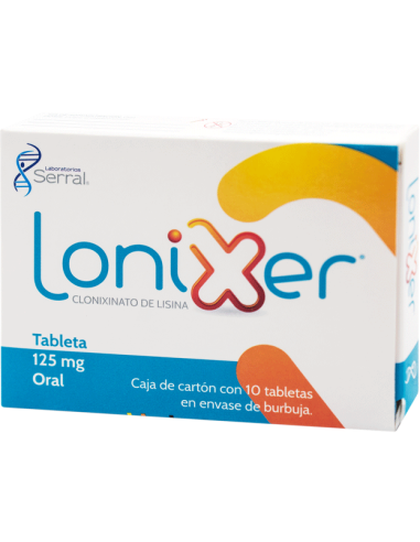 Lonixer Tabs 125mg C/10