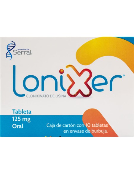 Lonixer Tabs 125mg C/10