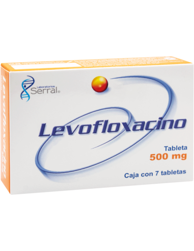 Levofloxacino Tabs 500mg C/7 (Serral)