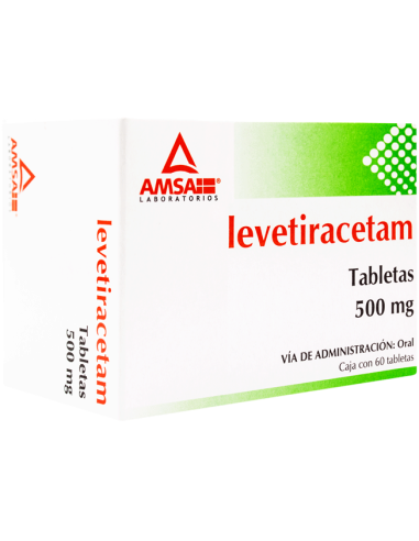 Levetiracetam Tabs. 500 mg C/60 (Amsa)