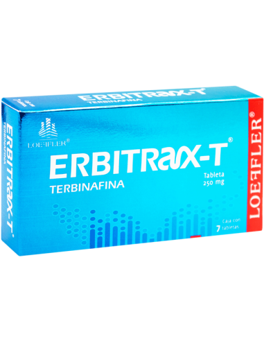 Erbitrax-T Tabs 250mg C/7