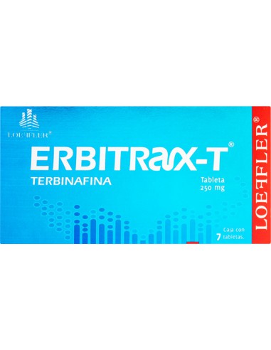 Erbitrax-T Tabs 250mg C/7