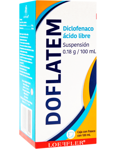 Doflatem Susp. 0.18 g Fco. 120mL