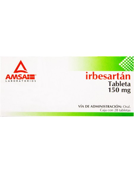 Irbesartán Tabs. 150 mg C/28 (Amsa)