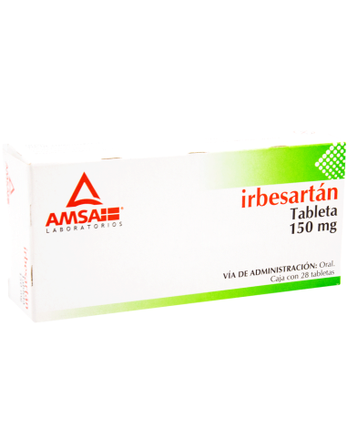 Irbesartán Tabs. 150 mg C/28 (Amsa)