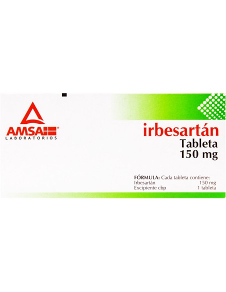 Irbesartán Tabs. 150 mg C/28 (Amsa)