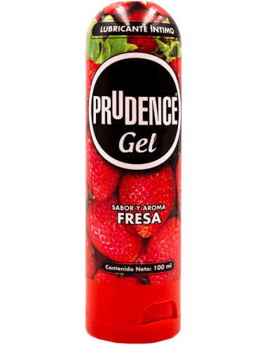 Lubricante Intimo Prudence Gel Fresa 100mL