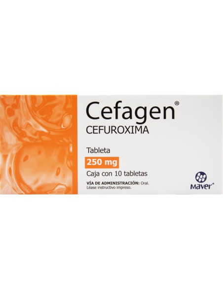 Cefagen Tabs 250mg C/10
