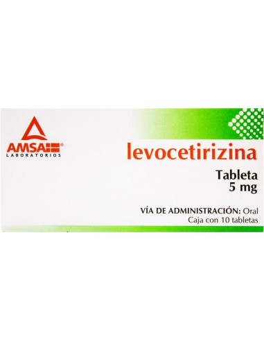 Levocetirizina Tabs. 5 mg C/10 (Amsa)